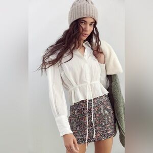 FREE PEOPLE DAYBREAK BLOUSE SOLID NWOT